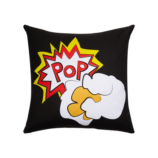 World Goes Pop popcorn cushion cover